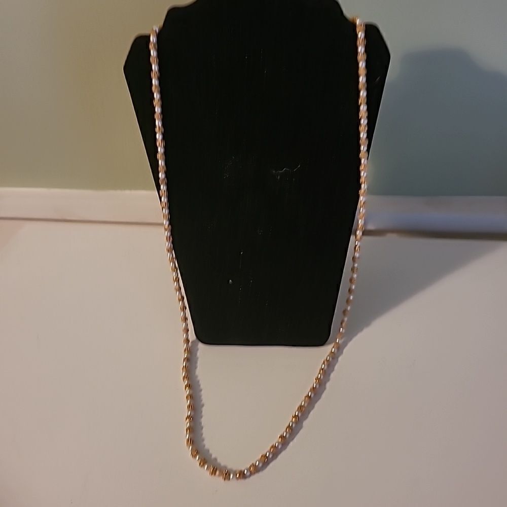 Faux Pearl Necklace